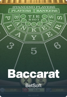 Baccarat game tile